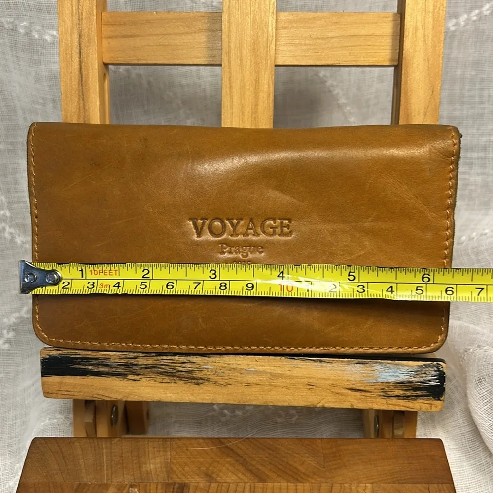 Voyage Prague leather bifold wallet